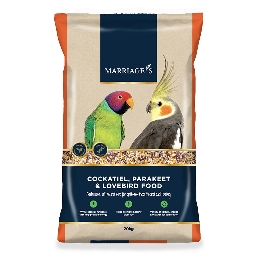 Cockatiel, Parakeet & Lovebird Food