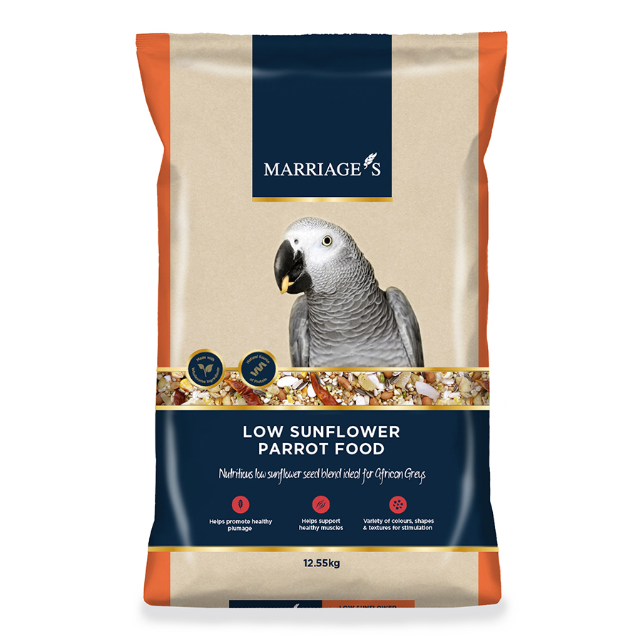 Low Sunflower Parrot Food