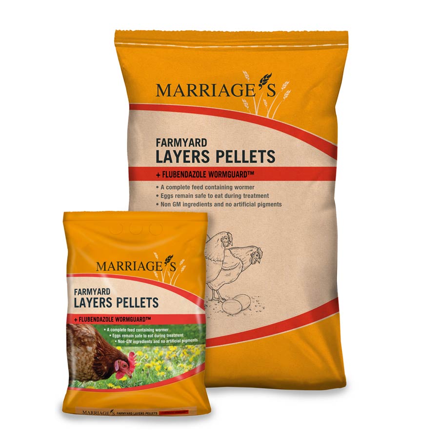 Farmyard Layers Pellets + Flubendazole WormGuard ™